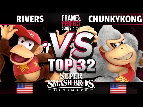 FPS3 Online - Rivers (Diddy Kong) vs EDM | Chunkykong (Donkey Kong) - Ultimate Top 8 Qualifier