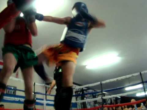 Michael Burke Round 3 Waterford Muay Thai 10th July 2011