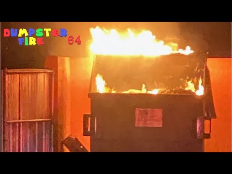 Title Screen - Dumpster Fire 64