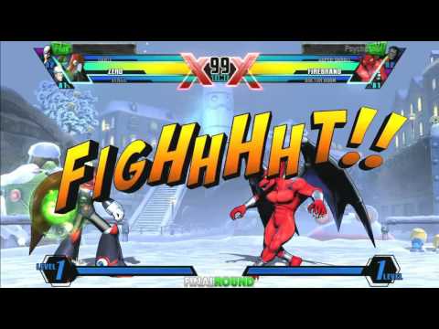 UMVC3: Final Round 19 Semis - Bodyweight Creed v Marvelo / Flux v Psychoshot