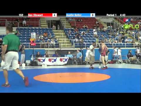 Cadet 152 - Ben Stewart (Indiana) vs. Austin Keller (Missouri)