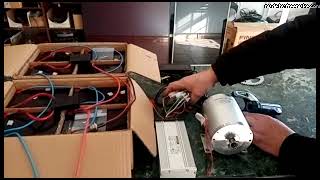 Sada BLDC motoru s regulací 2000W