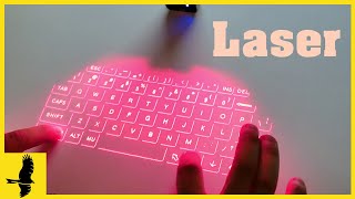 Infrarot Tastatur - Laser Projection Keyboard [Unboxing & Test]