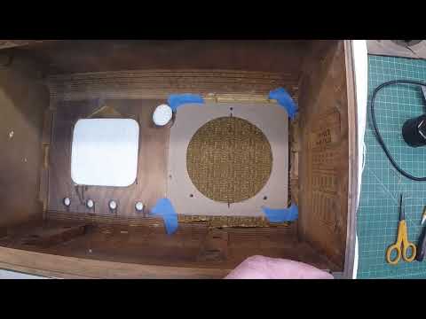 Knight 98AE-184K -  New Backer Board & Grille Cloth Replacement