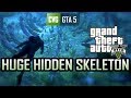 GTA 5 Secrets - HUGE Skeleton on the Ocean ...