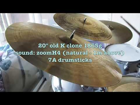 20" old K cl 1865g #240921 7A -reworked since video