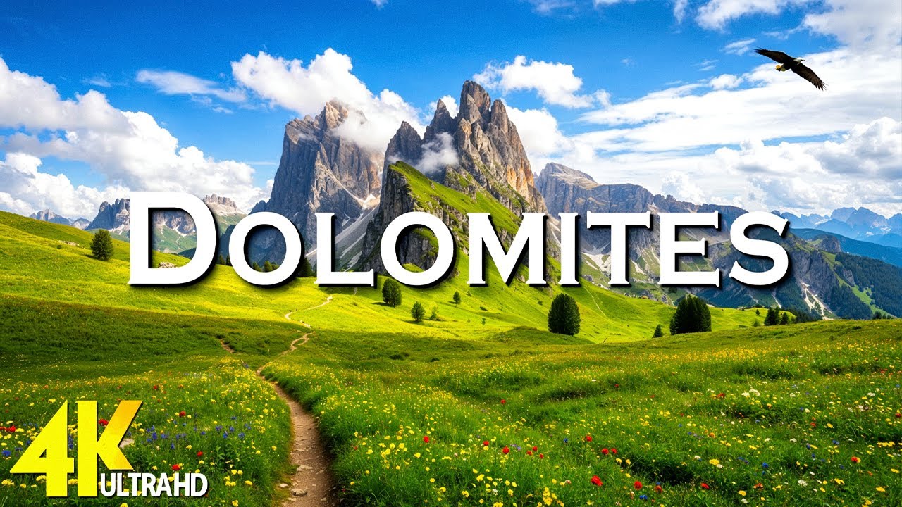 The BREATHTAKING Scenic Wonders of Stunning Dolomites Italy 4K UHD