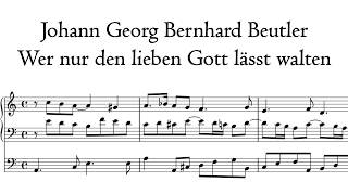 Beutler - Wer nur den lieben Gott lässt walten - Metzler organ, Poblet, Hauptwerk