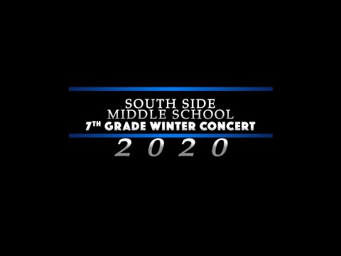 SSMS 7th Grade Winter Concert 2020