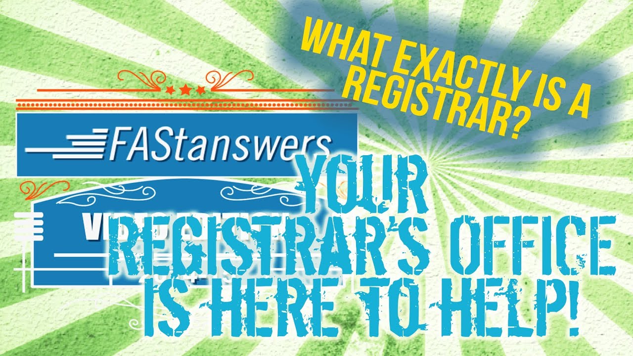 What is the Office of the Registrar in a University? Tipseri