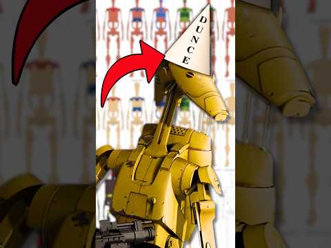 Why Are Battle Droids REALLY Stupid?