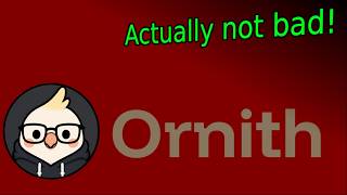 Ornith 1.5 35B A3B - first look and test