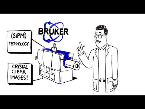 Cartoon explaining the advantages of PET/MR