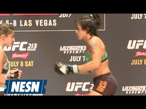 Amanda Nunes UFC 213 Open Workout