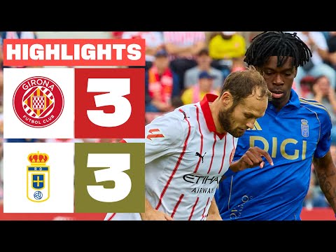 GIRONA FC 3 - 3 REAL OVIEDO | HIGHLIGHTS LALIGA EA SPORTS