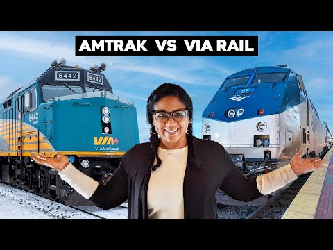 Amtrak Vs Via Rail | California Zephyr And The Canadian