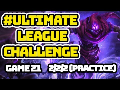 Malzahar Mid Game 21 [Practice] | #UltimateLeagueChallenge | League of Legends | Lol Patch 10.20