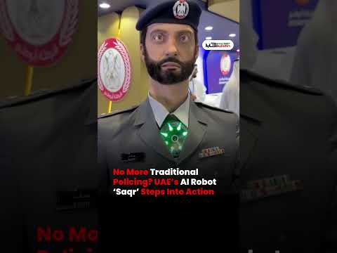 Abu Dhabi Police Unveils AI Robot Saqr for Smart Policing