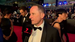 Pyke on red carpet