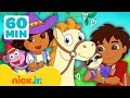 Dora The Explorer 30 MINUTOS De Dora Resgatando Animais Nick Jr Em Português