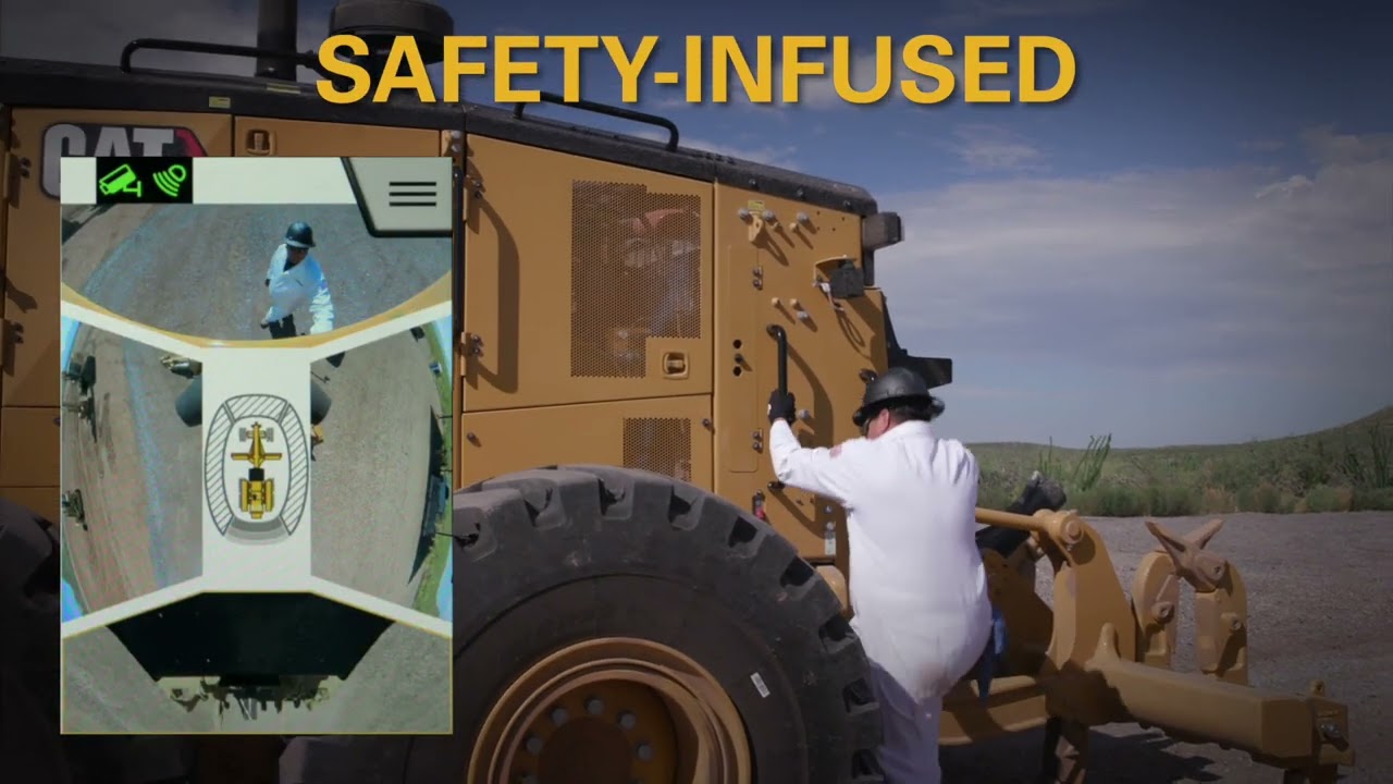 Cat® 16 and 18 Mining Motor Graders