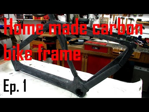 Home made carbon bike frame project - Ep. 1 (Slideshow)