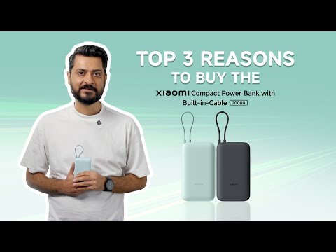 Xiaomi Compact Powerbank 20000mAh | Your perfect power match