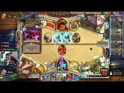 ThijsNL (Mage) vs Nuko (Warrior) - Hearthstone 17th Season August 2015