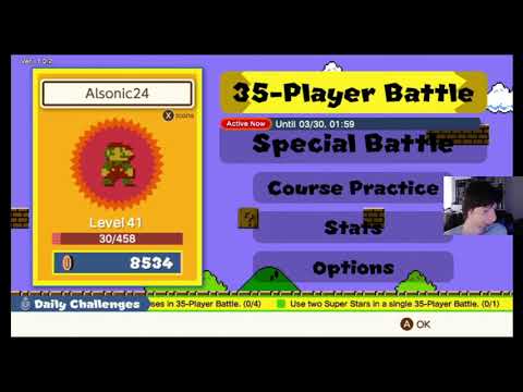 Super Mario Bros. 35 World Count Challenge, 3rd and Final Event! | Super Mario Bros. 35