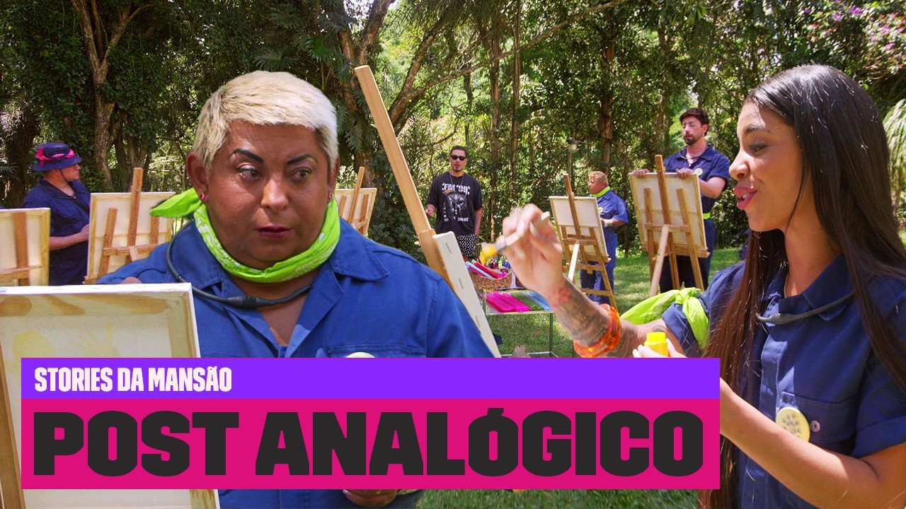 Carlinhos Maia desafia sua turma a fazer uma PINTURA!  | Stories da Mansão | Multishow