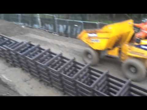 Ecocrib Wall Build   Disley