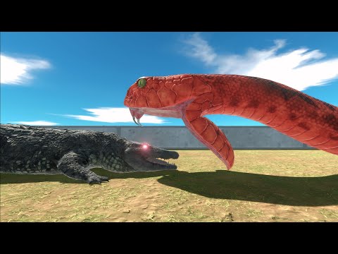ESCAPE FROM ALIEN PURUSSAURUS - ARBS - Animal Revolt Battle Simulator