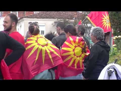 Поддршка за Менкиноски за нарушен јавен ред и мир поради знаме со сонцето од Кутлеш