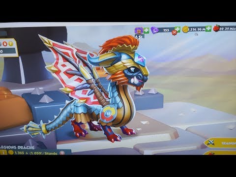 Dragon Mania Legends - Hatching The Legion Dragon + Key Found In Level 4 Get Meched!