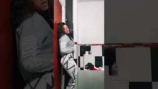 Dancing Against The Wall #shorts #tiktok #bigbank #sexy girls workout