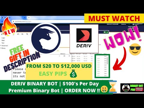 Deriv Binary Bot Free Delivery Download By Email Discount | LIKE 👇