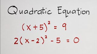 Solving Quadratic Equations by Extracting the Square Roots - Part 2 by Math Teacher Gon