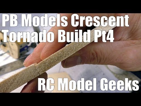 PB Models Crescent Tornado Build Pt4 RC Model Geeks