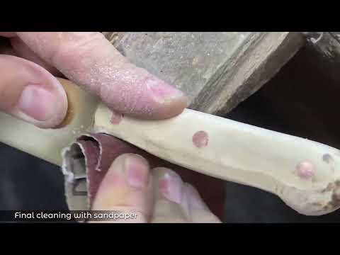 HOW TO MAKE PURE GOLD KNIFE