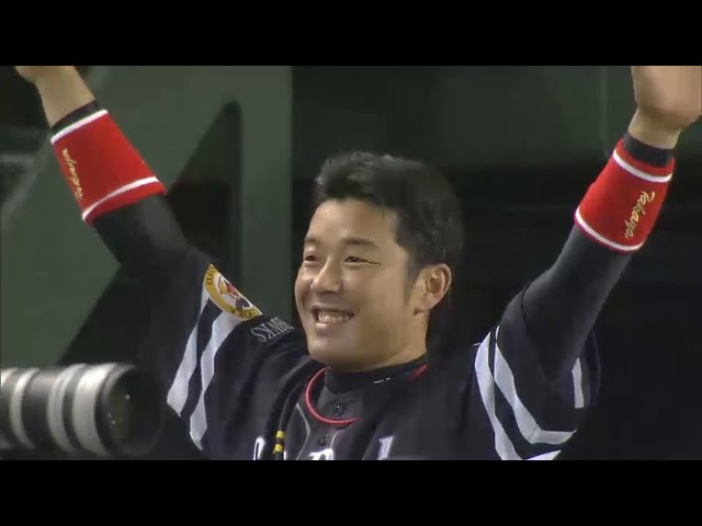 ホークス・髙谷選手ヒーローインタビュー 2015/4/3 L-H