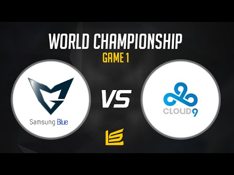 League of Legends World Championship 2014 QuarterFinals - Samsung Blue vs Cloud 9 Game 1 Highlights