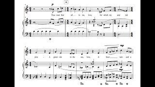 Geoff Li  - To One in Paradise (for Mezzo-Soprano and Piano)