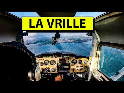 🌎💛 VRILLES, "décrochage dissymétrique". [ N6053J ] PPL(A) / Brevet de Base + Communications radios