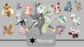All Normal Type Pokémon
