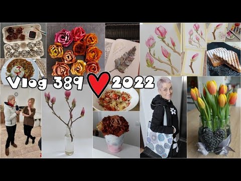 Vlog 389/22 - povýstavově, školně a tvořivě