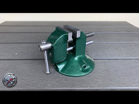 Rusty mini vise | Perfect restoration
