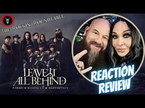Gen-X couple REACTS and REVIEWS - F.HERO x BODYSLAM x BABYMETAL - LEAVE IT ALL BEHIND