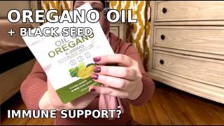 Oil of Oregano + Black Seed Oil Review | Immune & Digestive Support Supplement