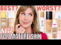 6 BEST & WORST New Foundations for Mature Skin 2024 | Foundation Roundup