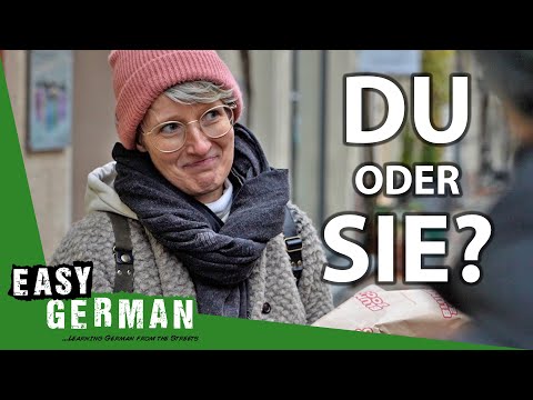 Du vs. Sie - How to address someone in German | Easy German 382